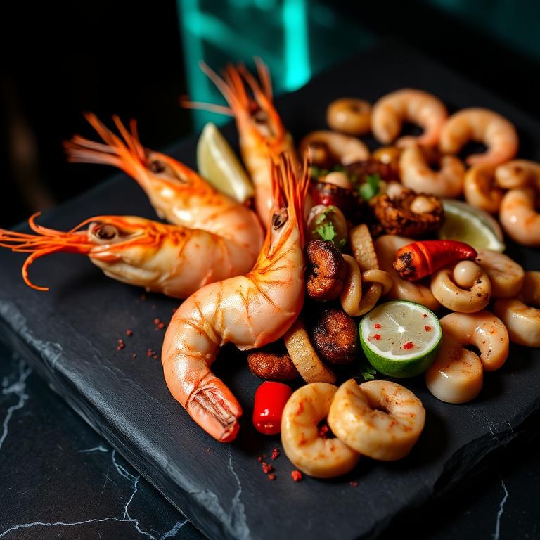 Hải sản tươi sống — Chuẩn nhà hàng, giá lounge